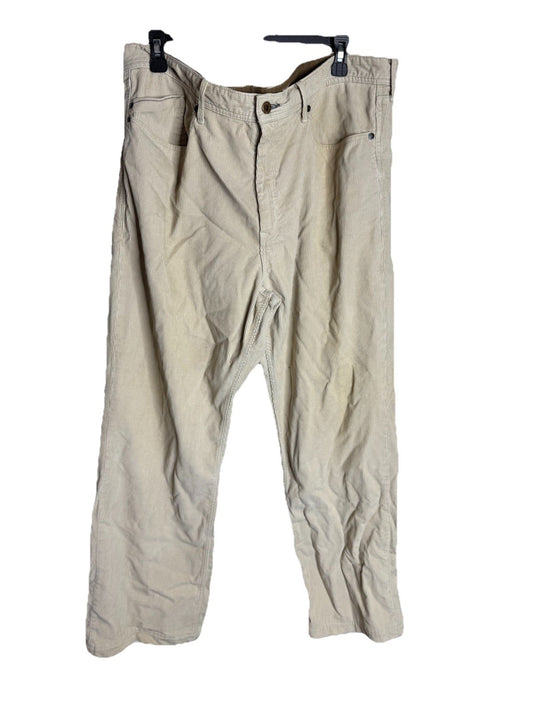 Banana Republic Straight Fit Mens Pants Size 38x32 Cotton Blend High Rise