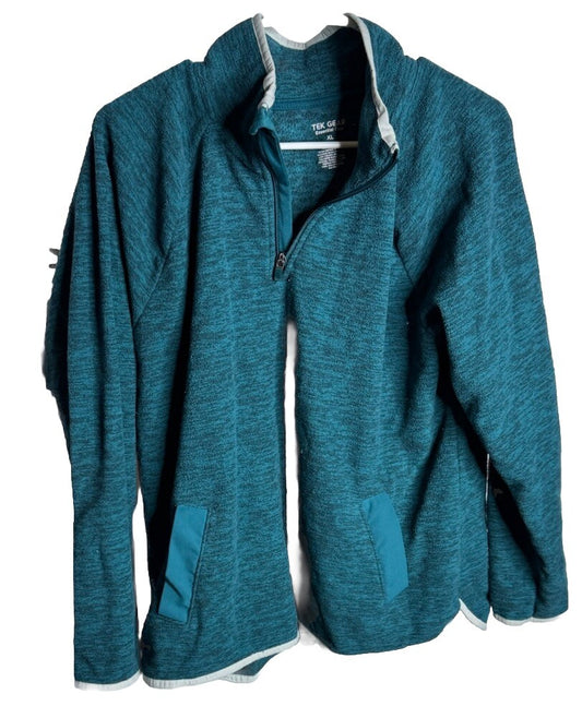 Tek-Gear Essential Gear, 1/4 Zip Pullover With Pockets XL