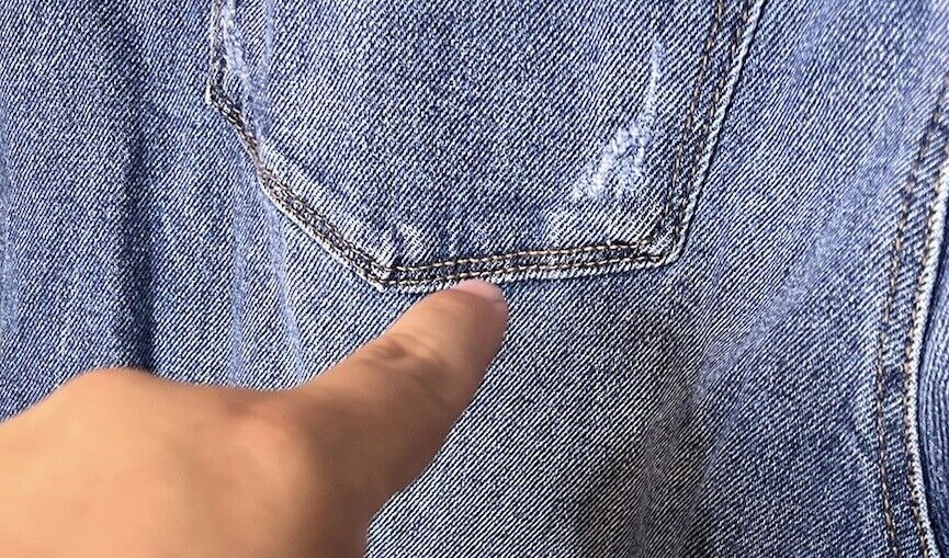 Terra & Sky Boyfriend Women's size 18W Dark Wash Blue Denim jeans