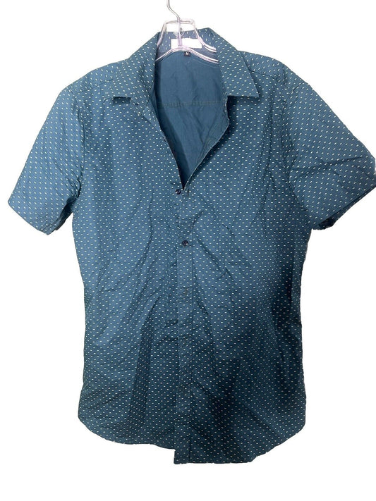 Muse Faith Large  Button Up Collared Shirt  Size Medium