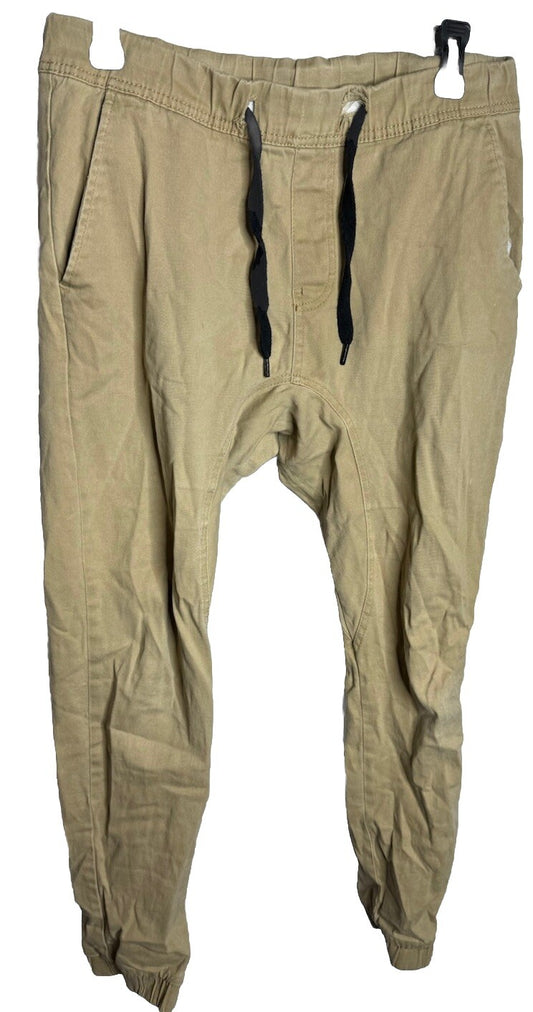 Southpole Flex the Movement Jogger Style Pants Mens Medium Khaki Elastic