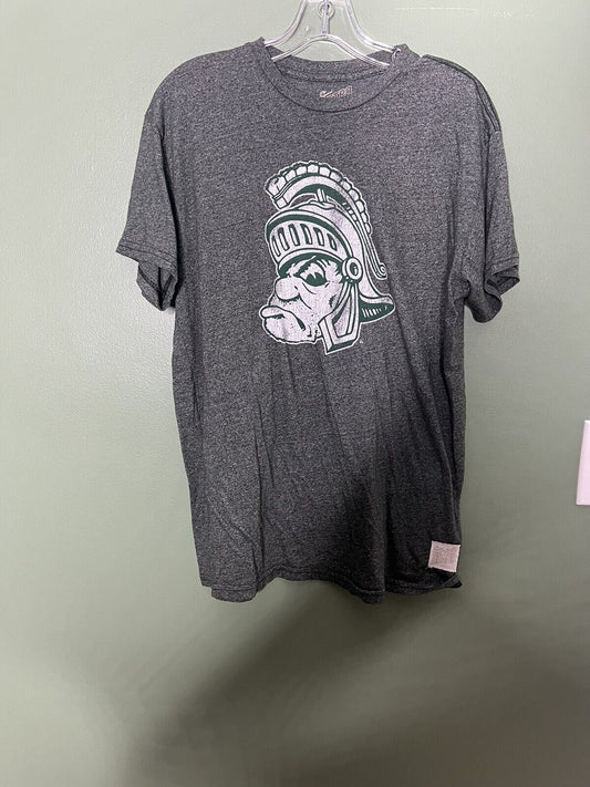 VINTAGE Michigan State Spartans Shirt Mens  NCAA Large