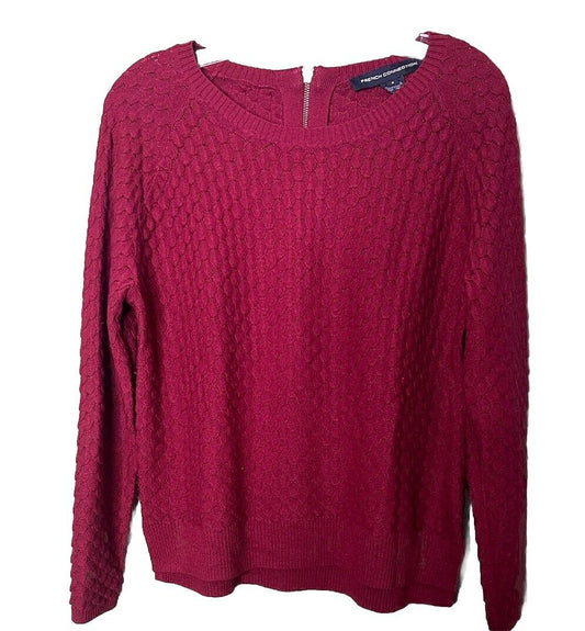 French Connection Red Sweater Womens Small