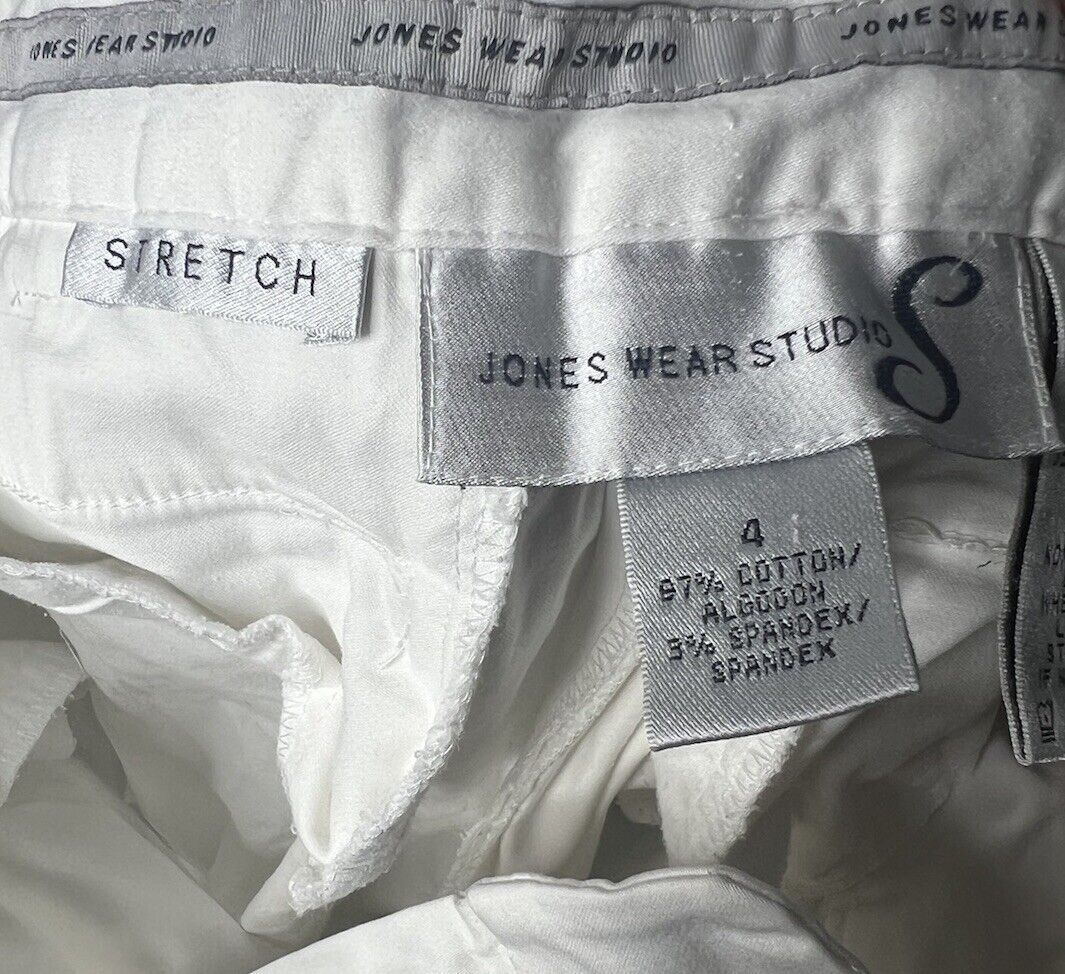 Jones Wear Studio Women's Straight Leg Pants, 4.