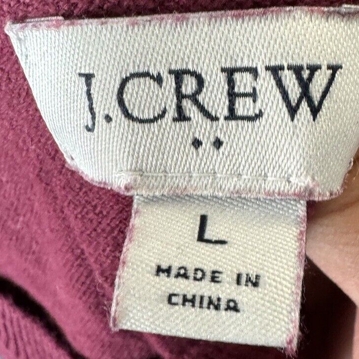 J Crew Sweater Womens Size L Large Lightweight