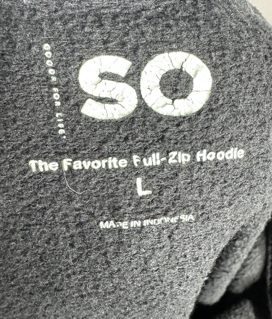 Sonoma Goods For Life Men's Zip Up Hoodie Size: Large