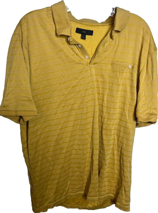M&S COLLECTION Pure Cotton  Polo Shirt Size 2XL