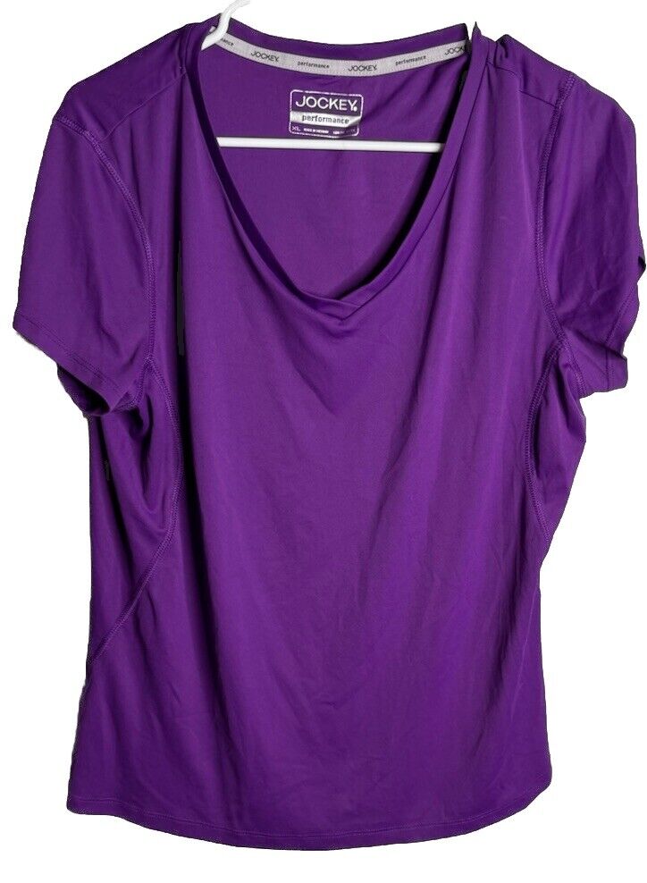 Jockey Neck T-Shirt - XL