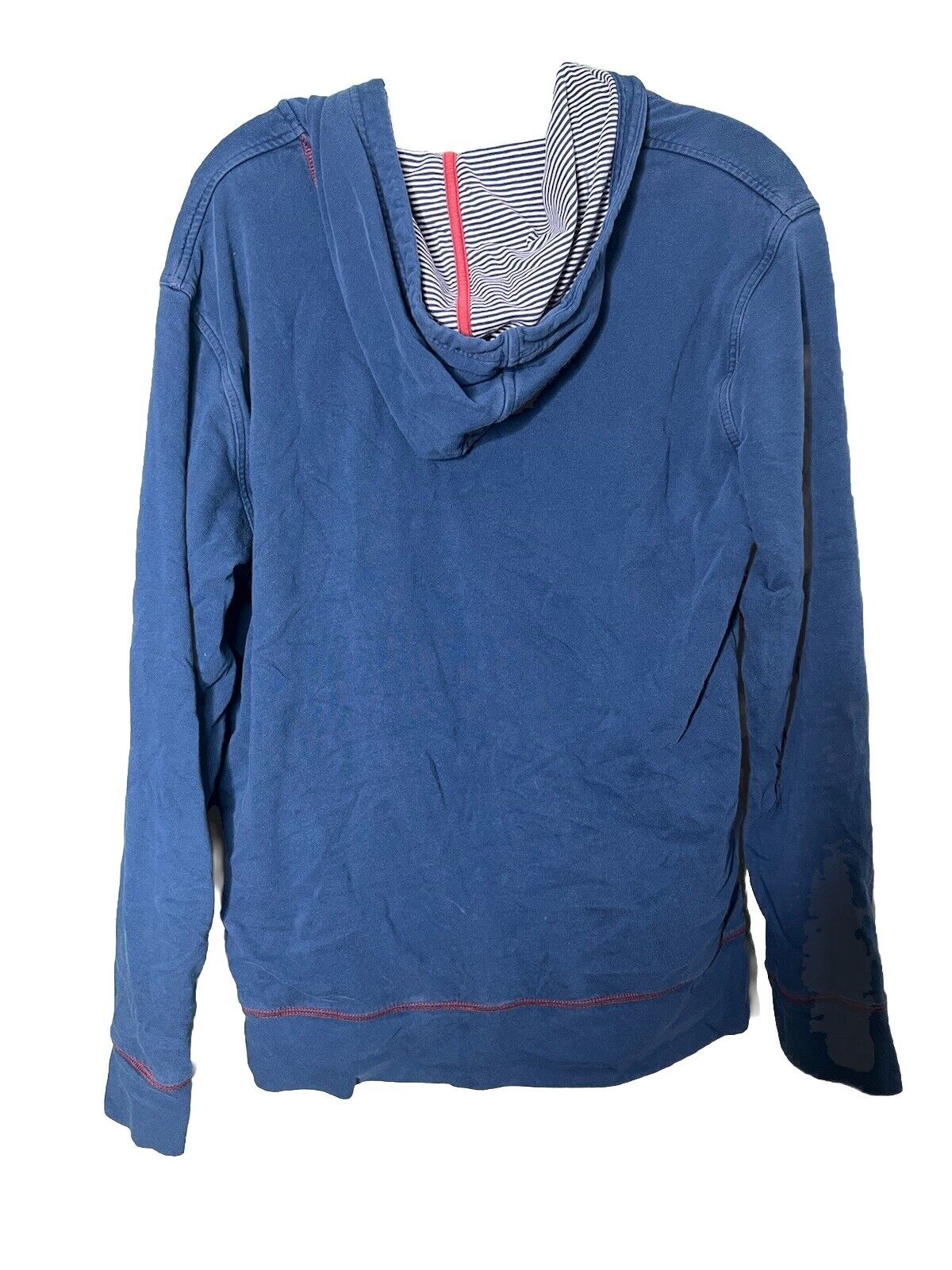 Frederik Anderson Copenhagen Men 1/4 Button Pullover Hooded Sweater Large