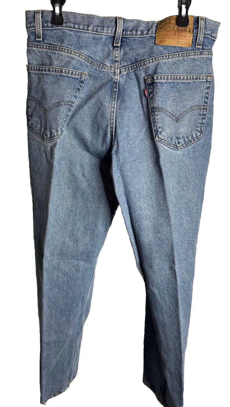 LEVI STRAUSS 550 BLUE Jeans 36x32