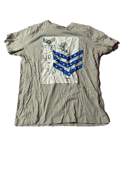 express men's t shirt size m