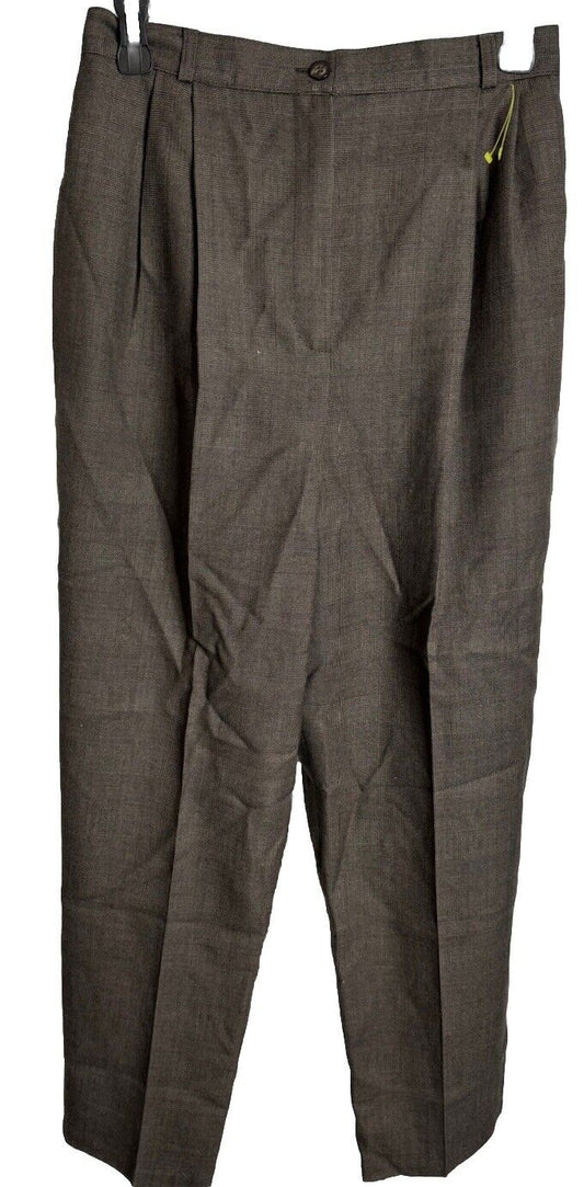 Harve Benard by Benard Holtzman  Black Dress Pants 8P PETITE