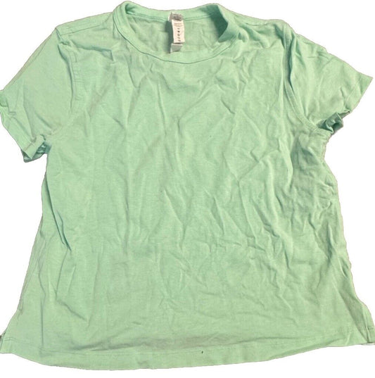 Lululemon Women's T-Shirt Size 2 -  Cotton Stretch Short Sleeve