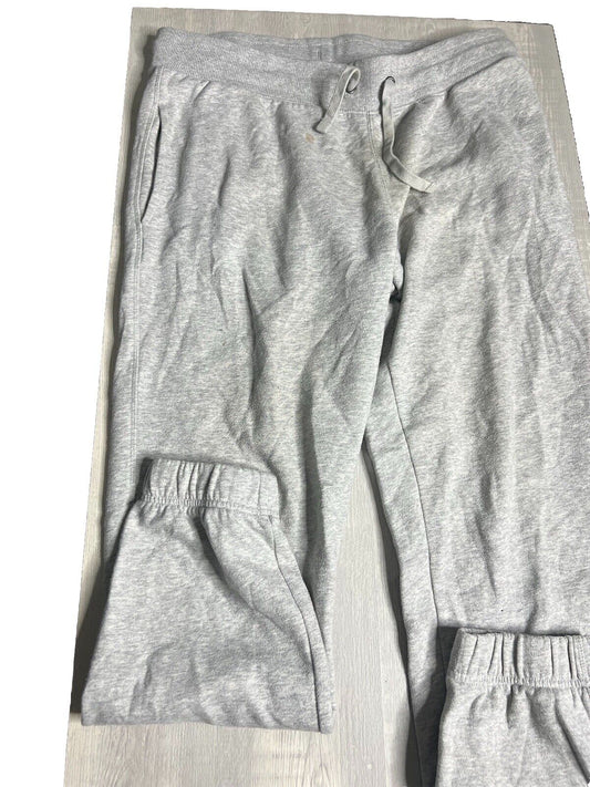 GOODFELLOW Joggers Men Large  Gray Pockets Drawstring Waist,