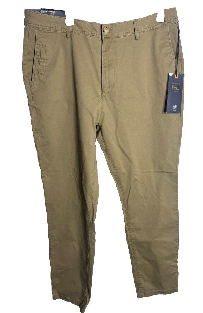 NWT Nickel & Iron Men's Flex Slim Fit Dress Pants Size 36 x 30 Career