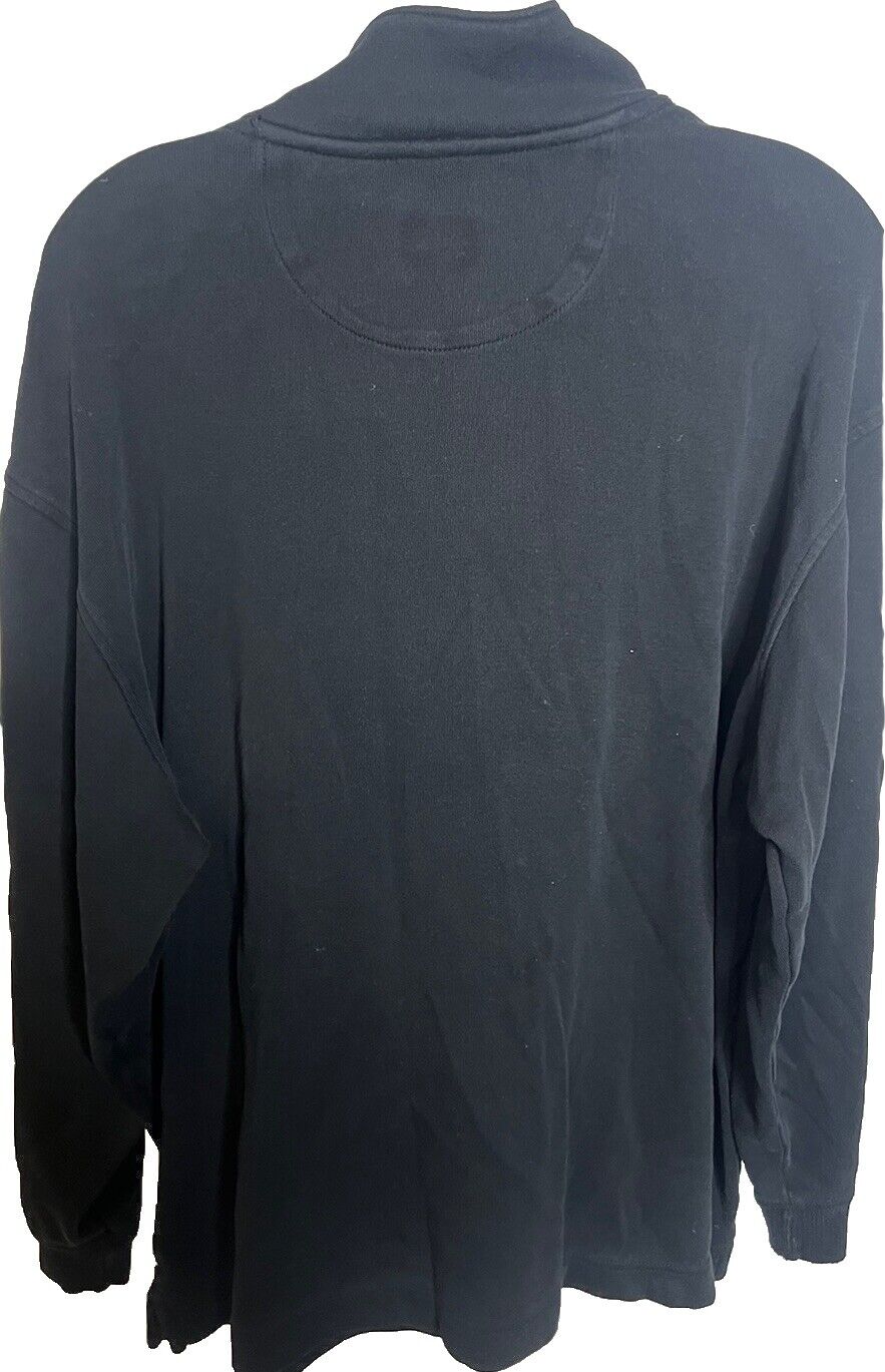 Geoffrey Beene 1/4 Zip Long Sleeve Sweater Men's Sz XL