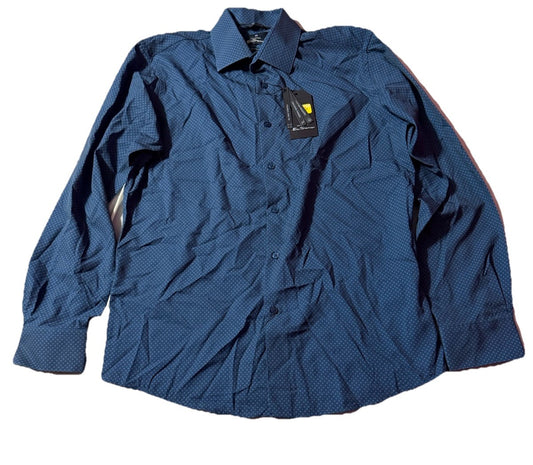 Ben Sherman Long Sleeve Shirt Slim Fit Size M