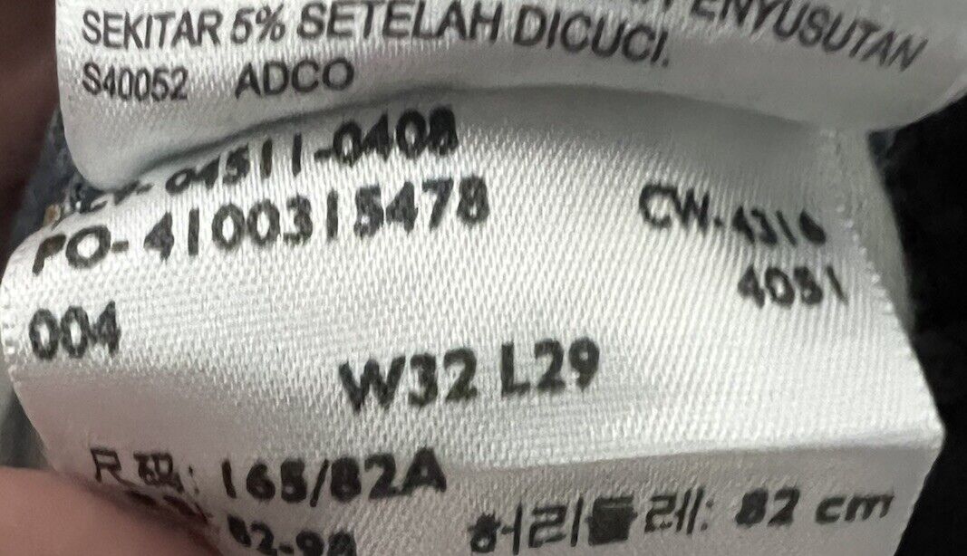 Levi’s 511 Jeans Mens 32 x 29