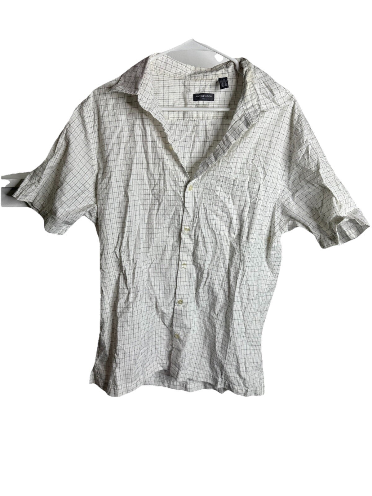 Van Heusen  Shirt Lg. 16/16.5 Lightweight Very Soft