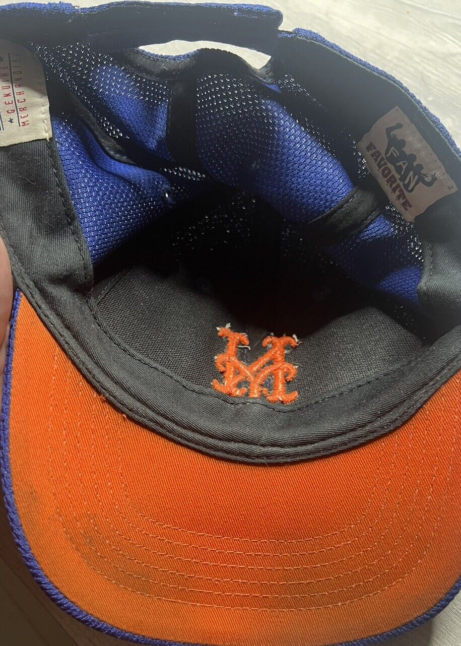 NEW YORK METS BLUE AUTHENTIC MLB BASEBALL TEAM ADJUSTABLE Hat