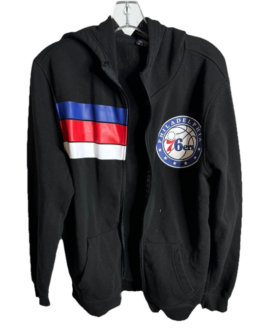 Philadelphia 76ers Authentic NBA Nike Dri-Fit Full-Zip  Hoodie Medium