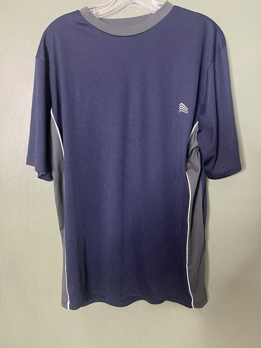 Cougar Sport Shirt Adult Large Blue Dry Performance Technology Workout Casual