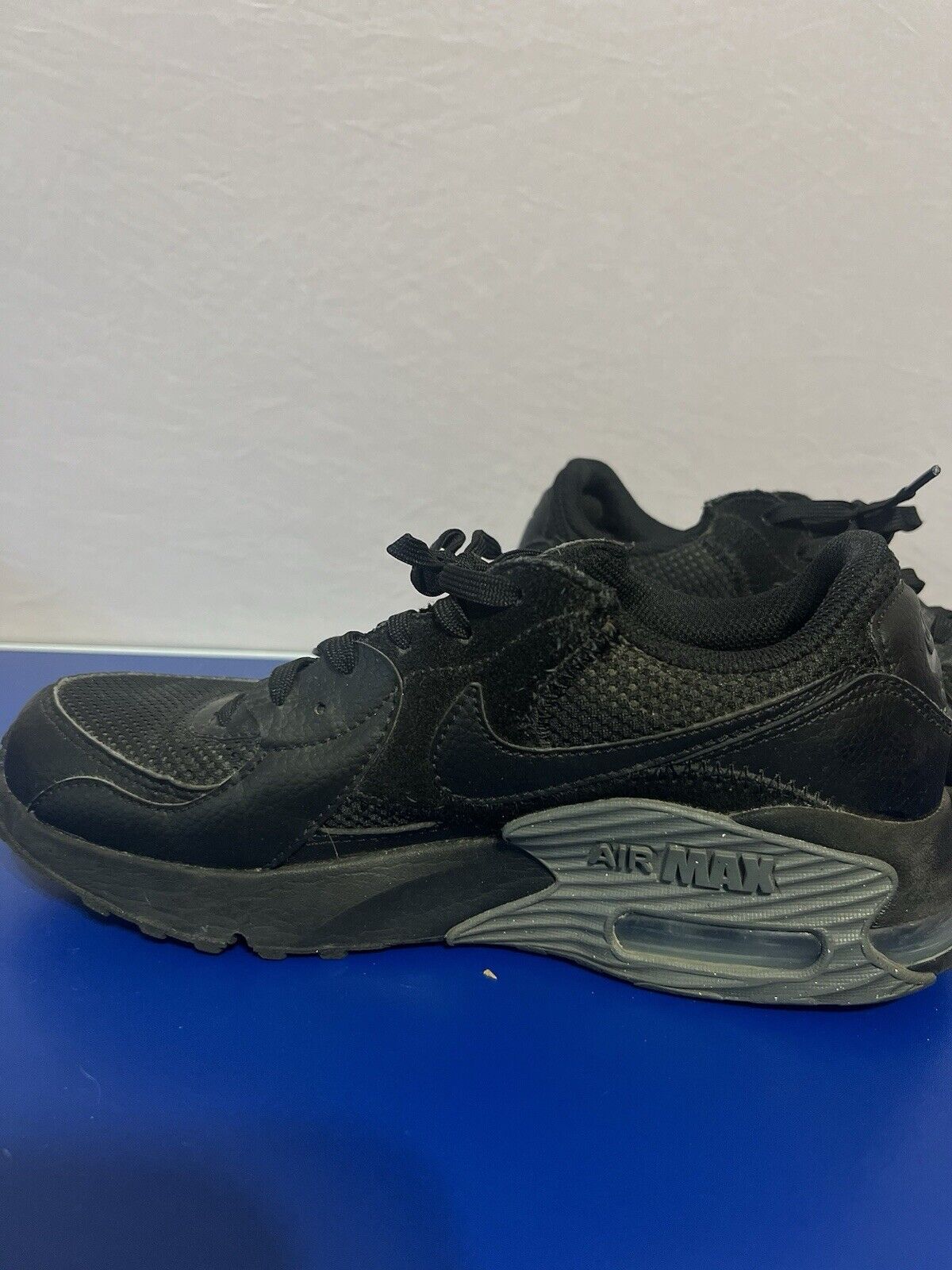Size 7 - Nike Air Max 90 Triple Black, Women’s,