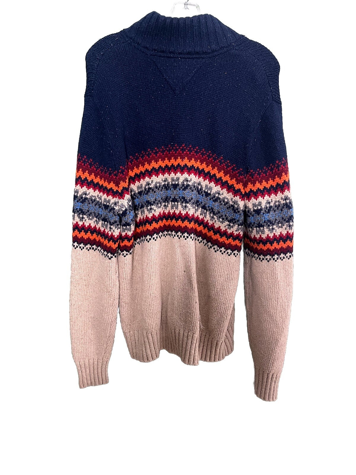 Tommy Hilfiger Men V-neck Sweater Size Medium Long Sleeve