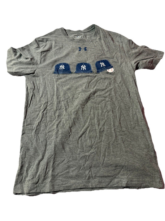 Men's New York Yankees Under Armour Logo Tri-Blend Shirt Large