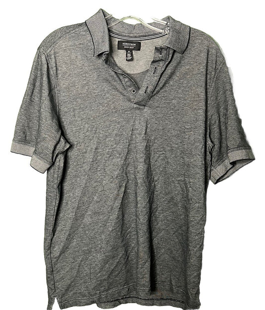 Nordstrom Men's Shop Short Sleeve Polo Shirt Size M w/Collar