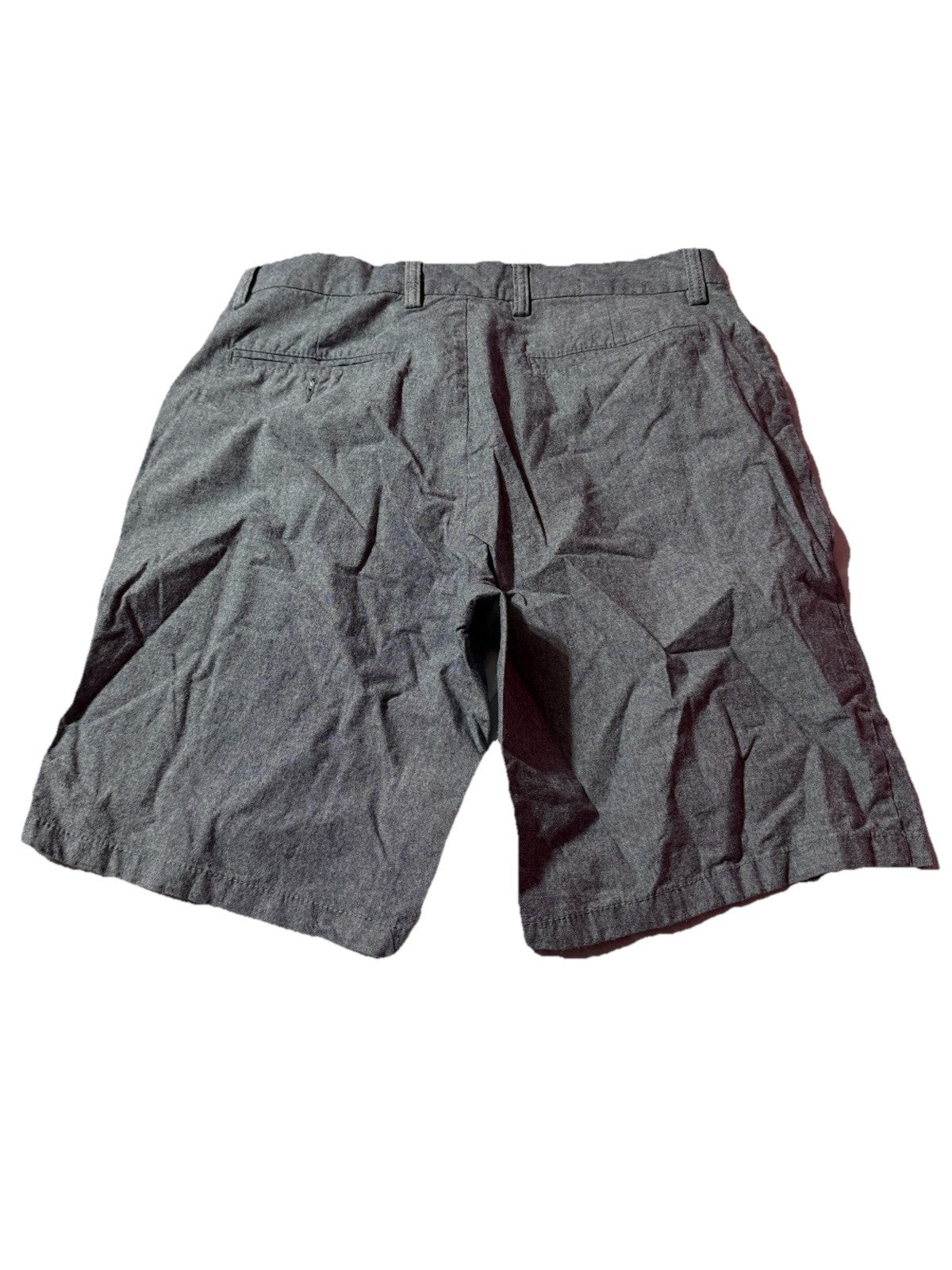 Old Navy Shorts Men's Size 32 Ultimate Slim Built In Flex Chambray Blue