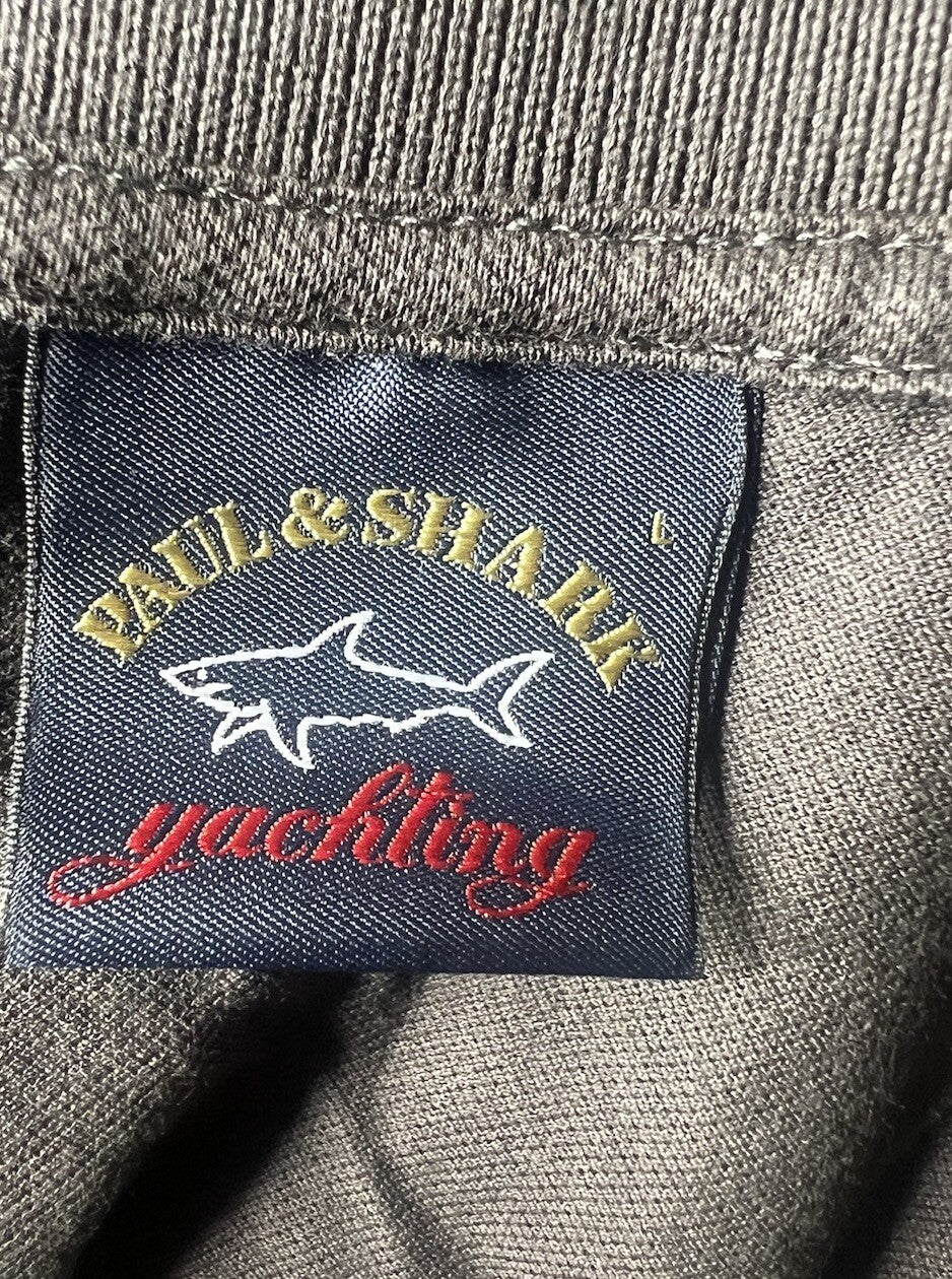 Paul & Shark Yachting Men's Striped Polo Shirt Size Large