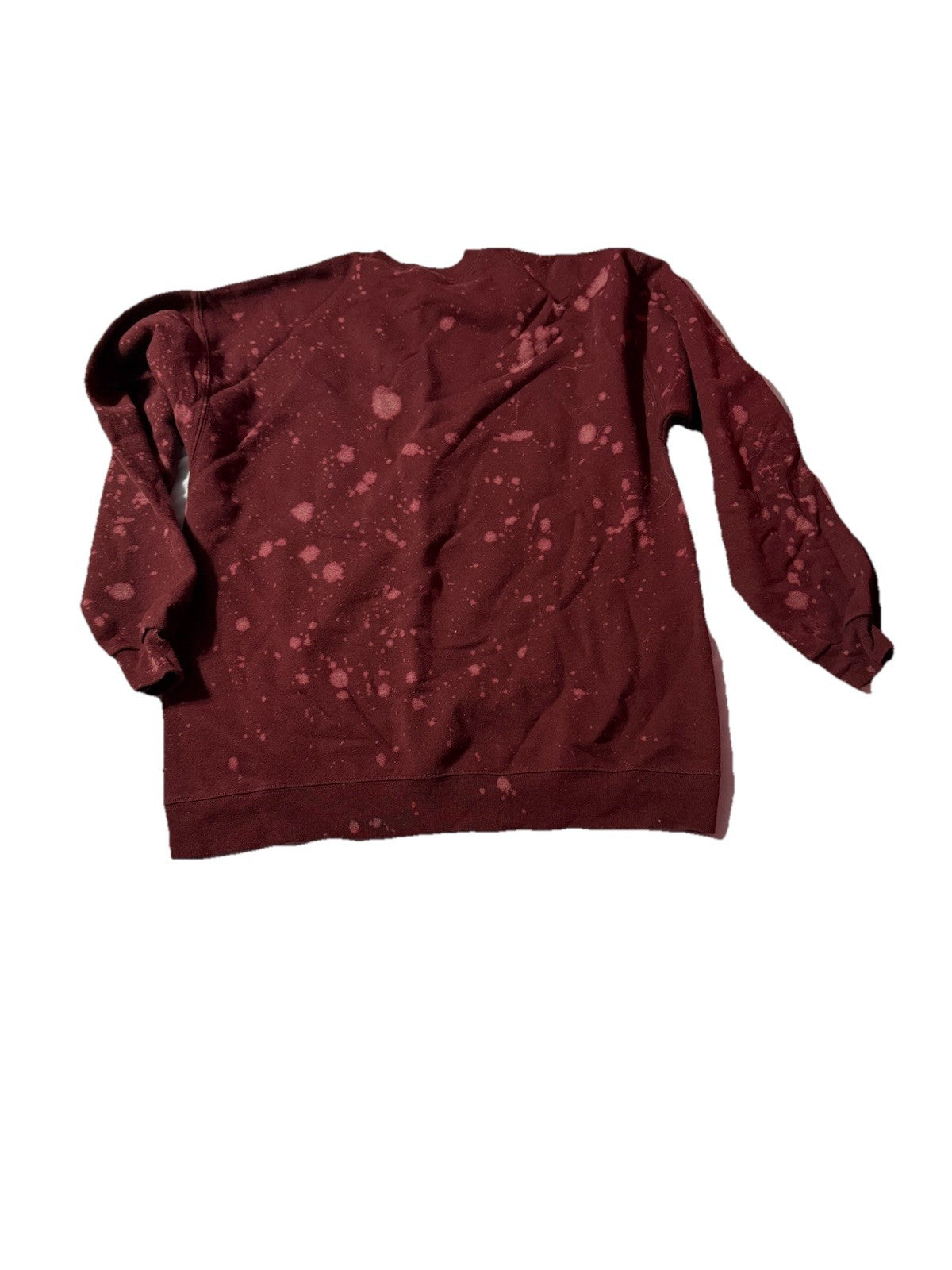 Garfield Maroon Sweatshirt Size L Unisex