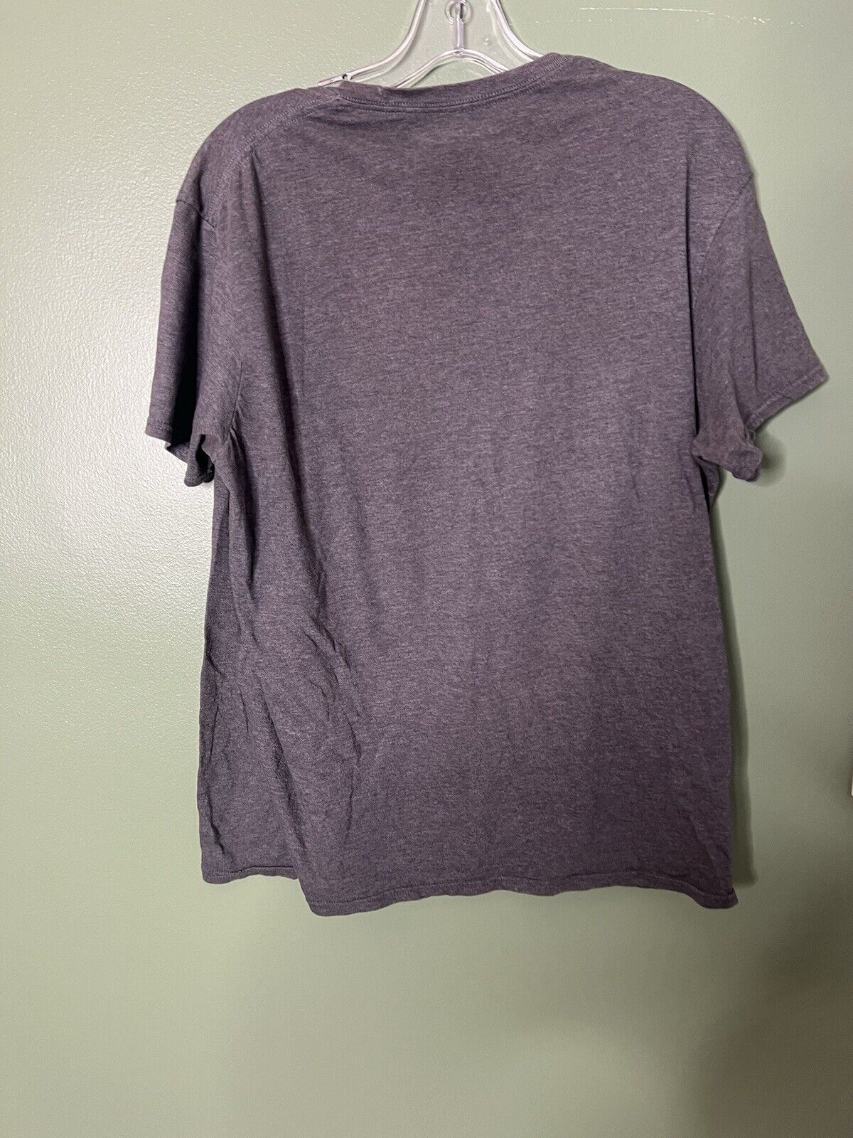 NASA Logo Gray Men's Graphic T Shirt Large