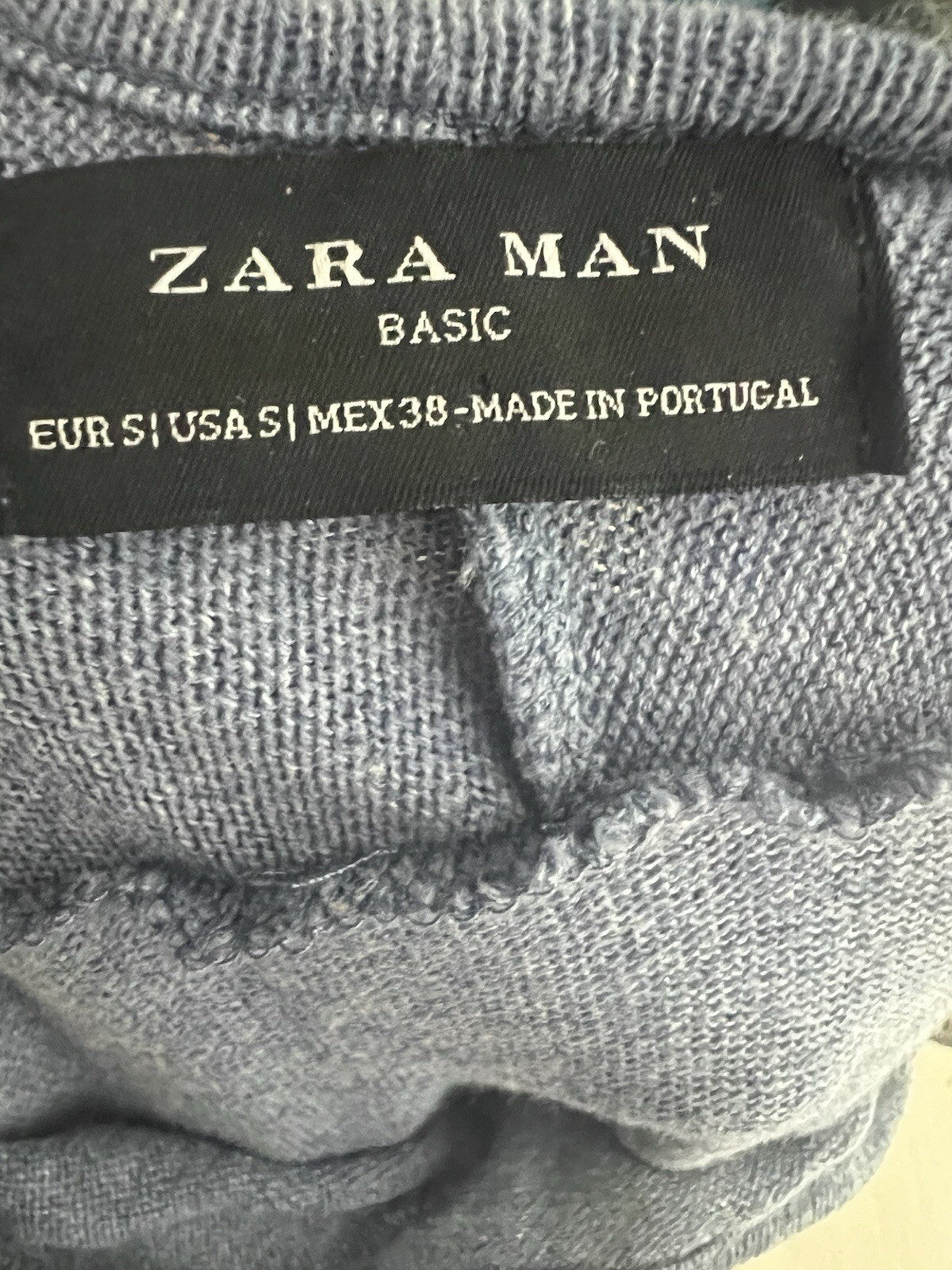 Zara Man Basic Long Sleeve Shirt Size Small