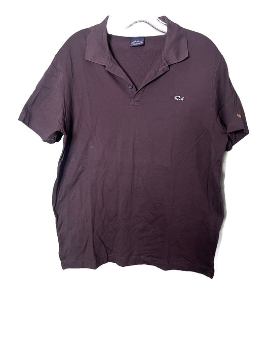 Paul & Shark Yachting Men's Striped Polo Shirt Size Large