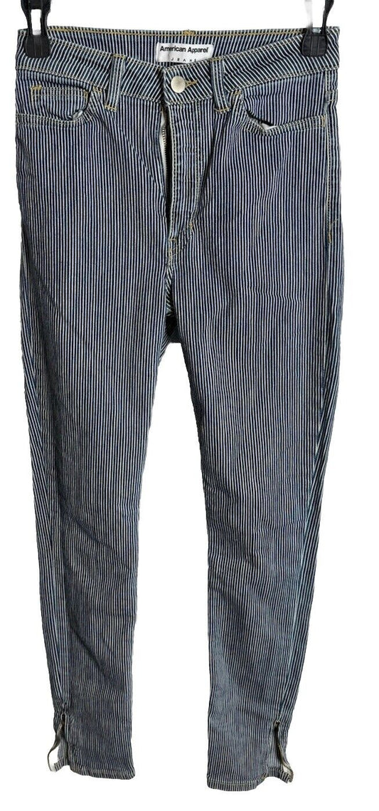 American Apparel Jeans Size 26 Skinny Cotton Stretch