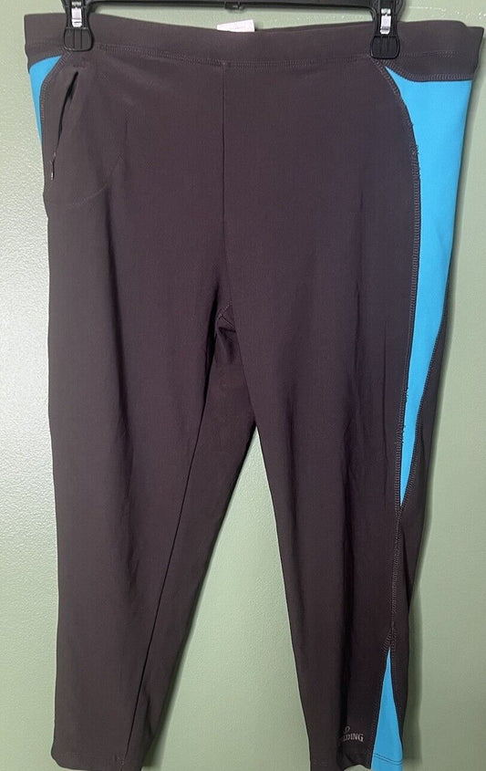 Spalding Womans Athletic Pants Size L