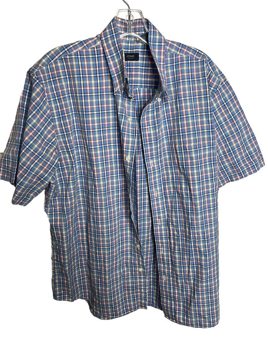 Arrow Mens Long Sleeve Button Down Shirt Size Large