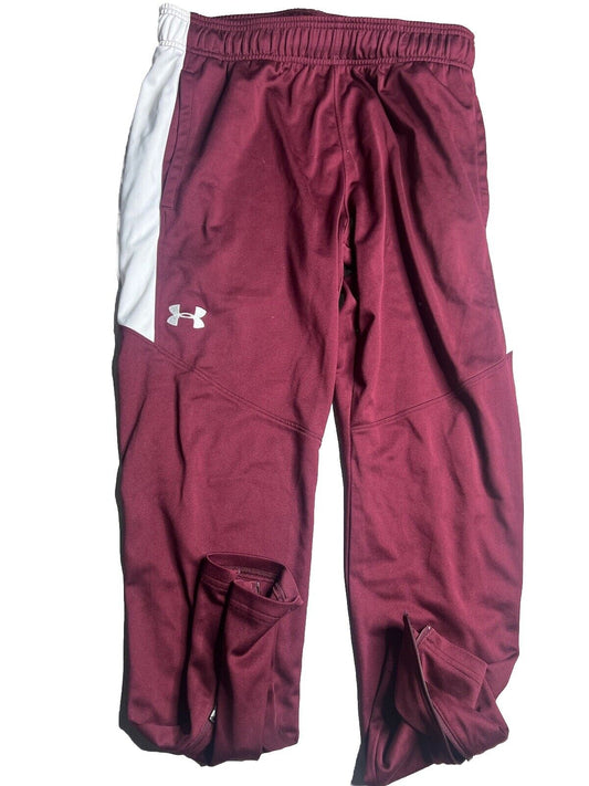 Under Armour Athletic Pants Men Large Bottom Zippers