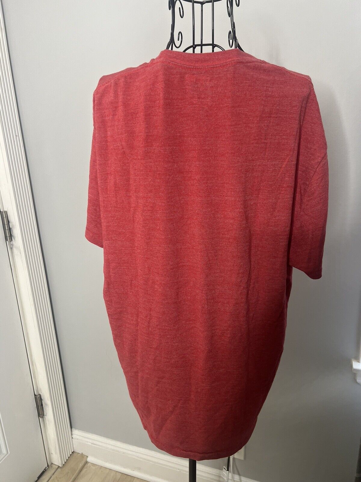Wisconsin Badgers T Shirt Mens Size L Red NCAA