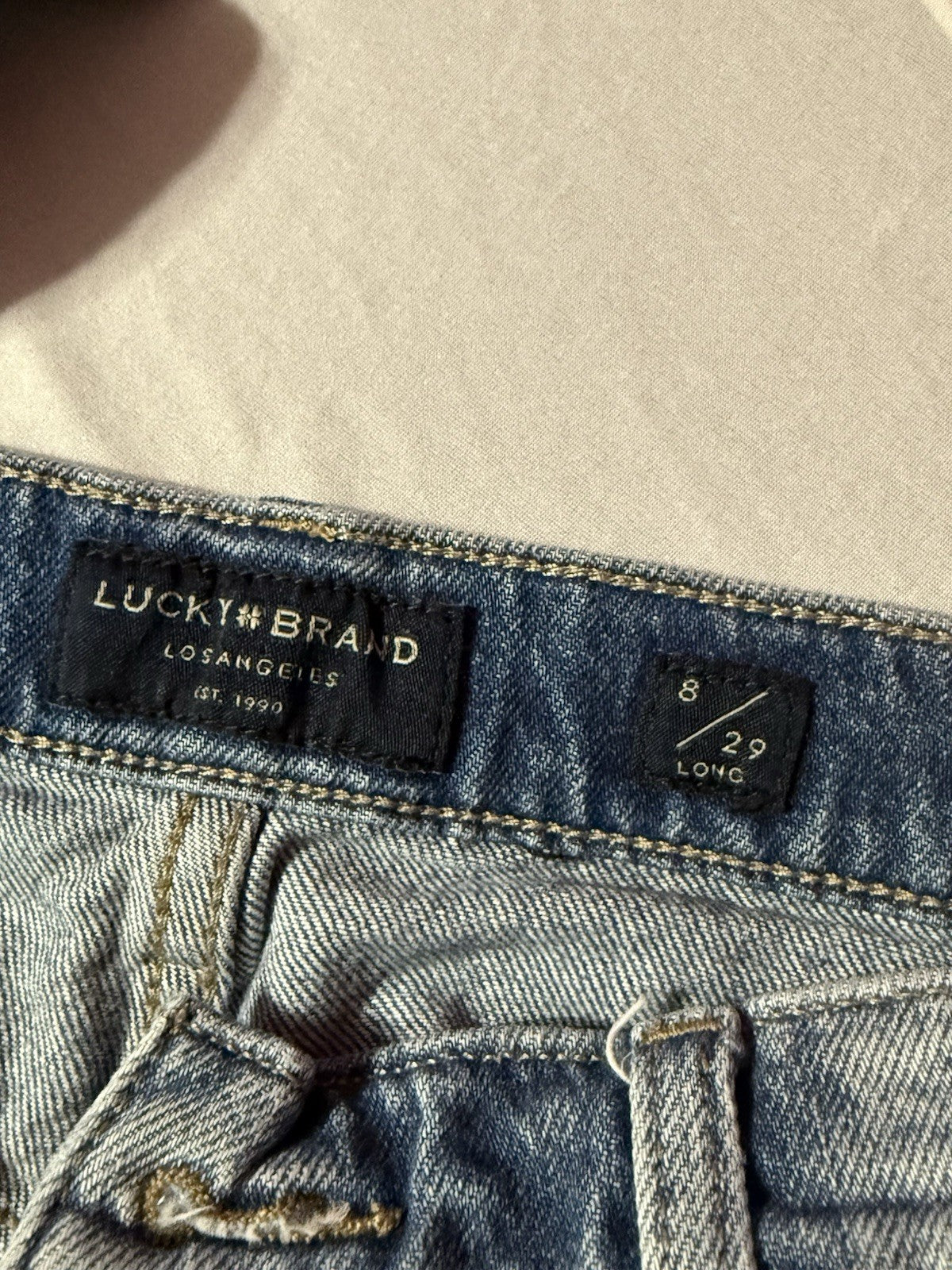 Women Lucky Brand Jeans Size 8/29 Long