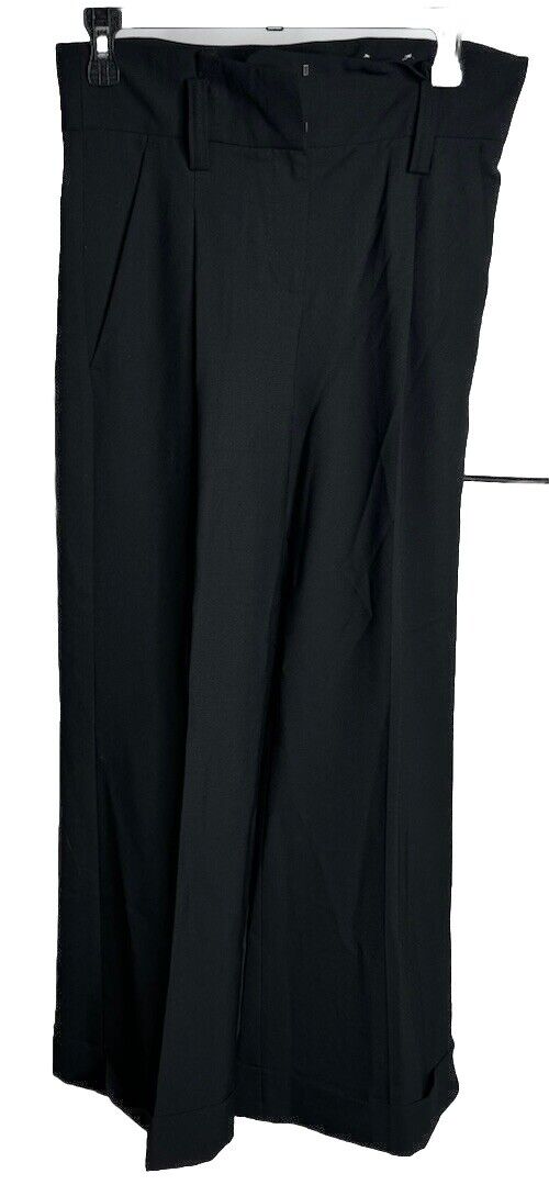 Express Design Studio Womens Editor Cropped Pants Pockets Flat Front 0