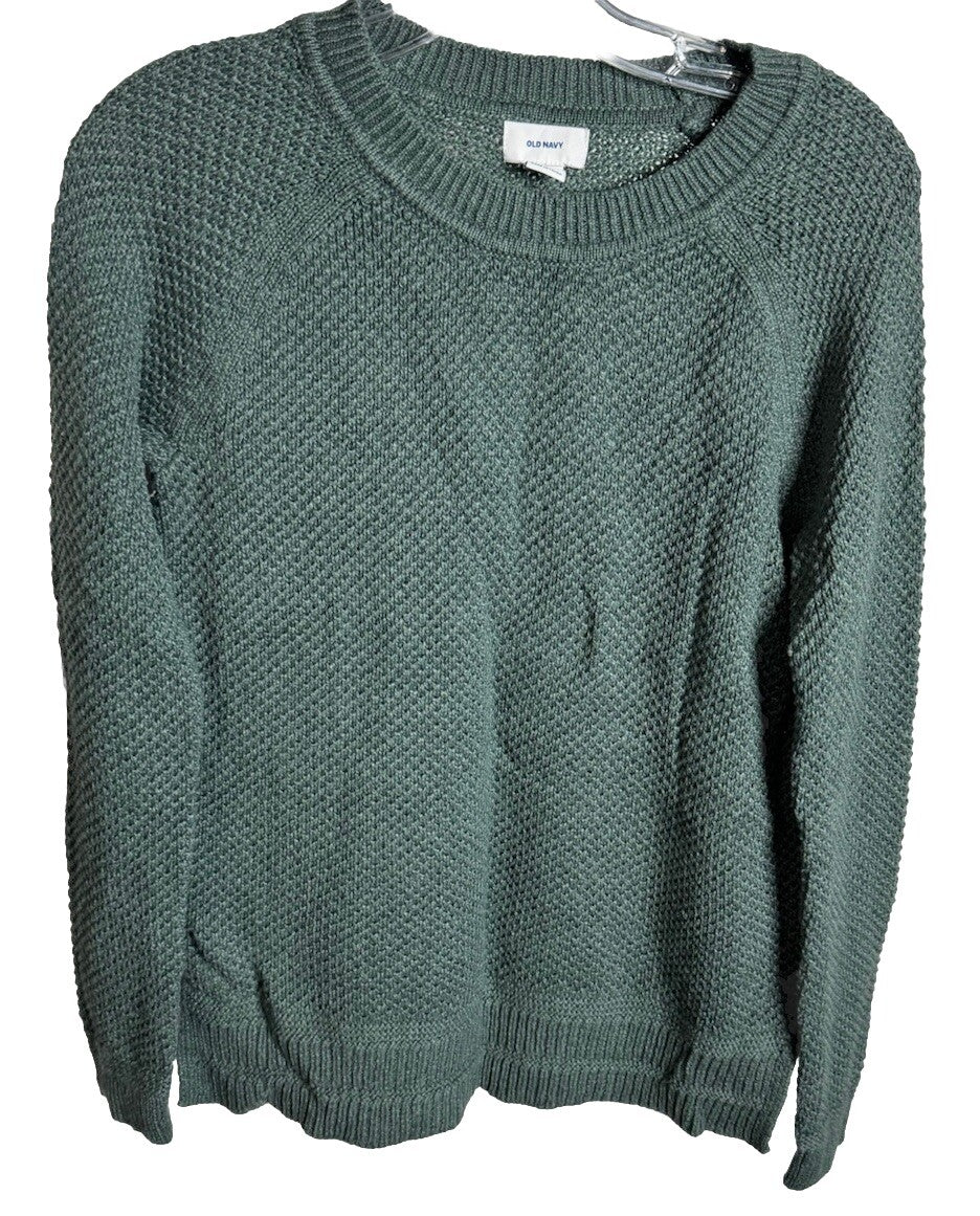 Old Navy Sweater, Size Small Tight-Knit,Cotton, Long Sleeve