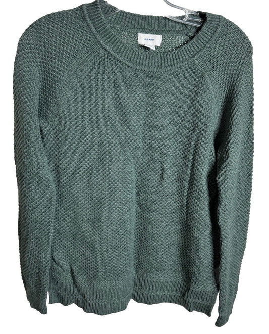 Old Navy Sweater, Size Small Tight-Knit,Cotton, Long Sleeve