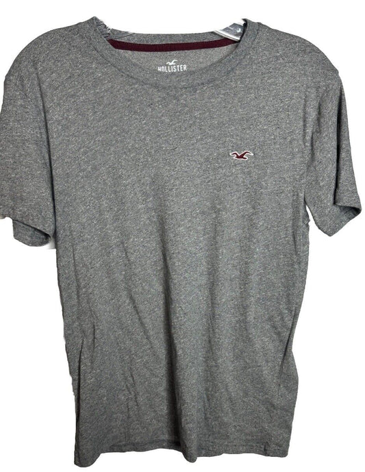 Hollister Short Sleeve Crewneck T-Shirt 100% Cotton Casual Men's XS