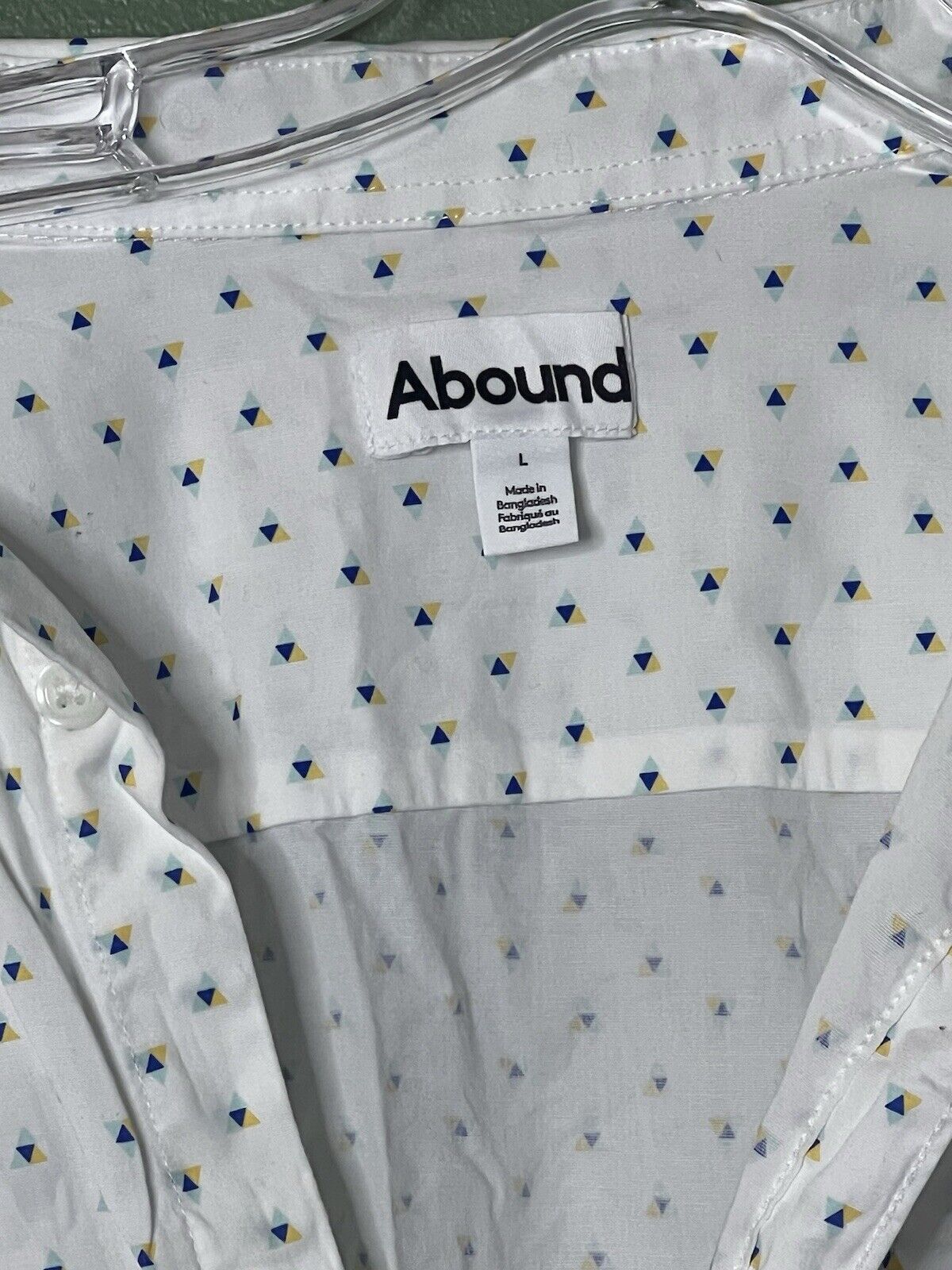 Abound Men’s Rayon Button Down Size Large