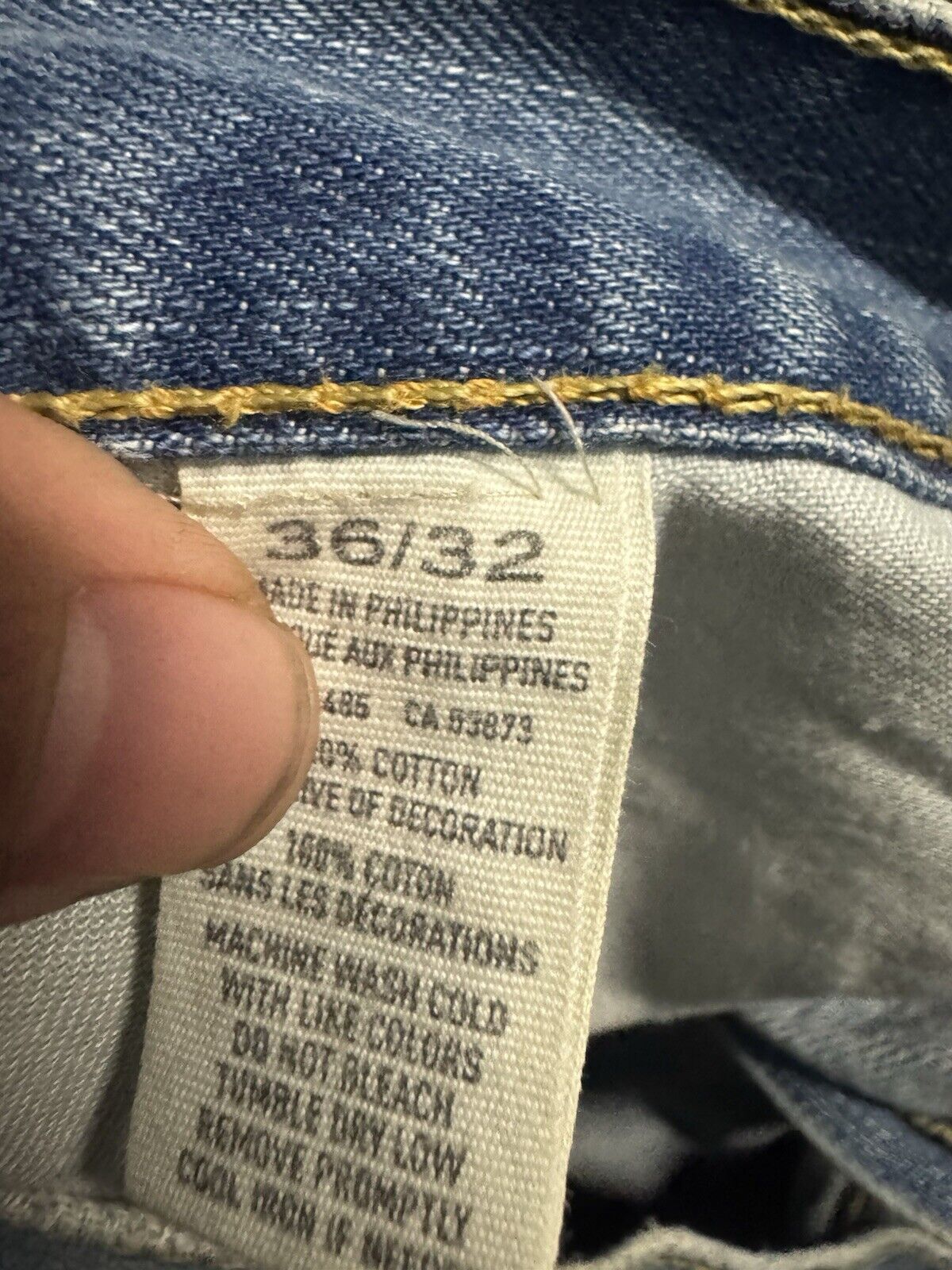 American Eagle Original Straight Leg Jeans Men Size 36x32