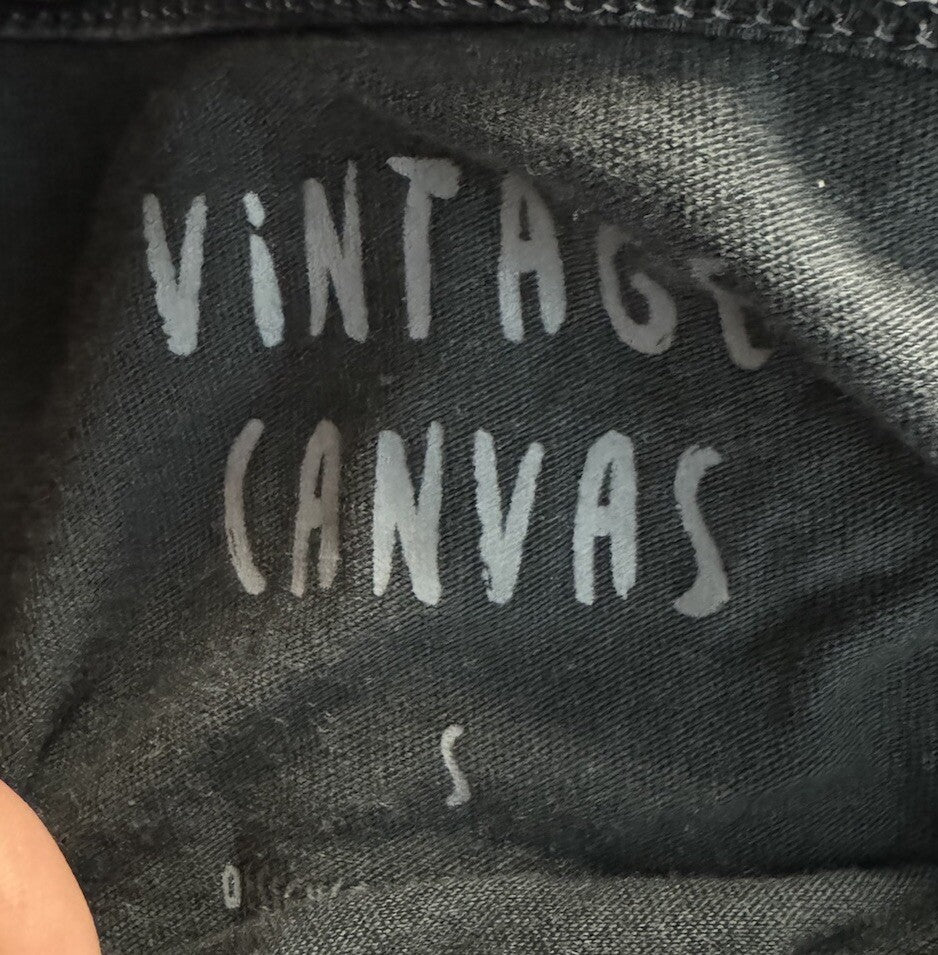 vintage Canvas t shirt. Size Small