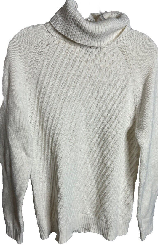 Express Women's Knit Turtleneck Neck Sleeve Long Sweater Size M